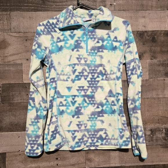 columbia fleece quarter zip - Picture 1 of 8